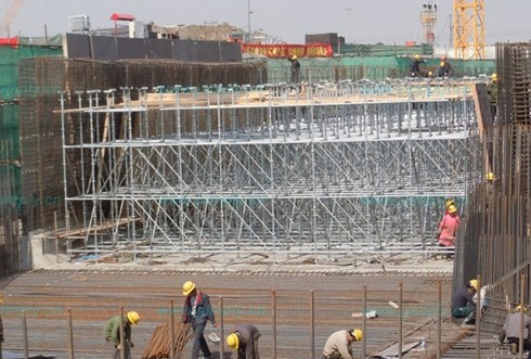 盤扣式腳手架找回平衡，不再恨天高