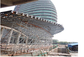 腳手架作業,樹立安quan意識很重要