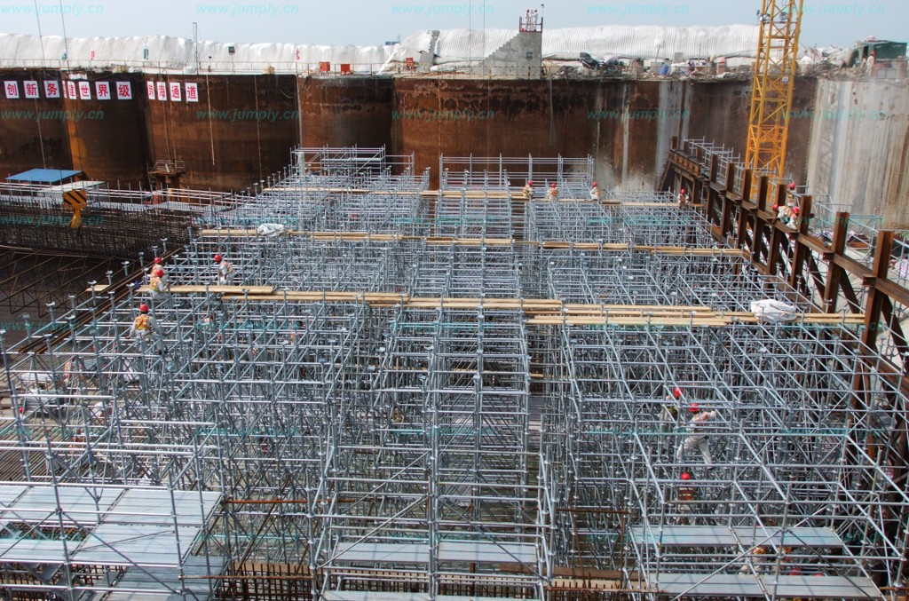 盤扣腳手架為什么在建筑之中如此盛行?